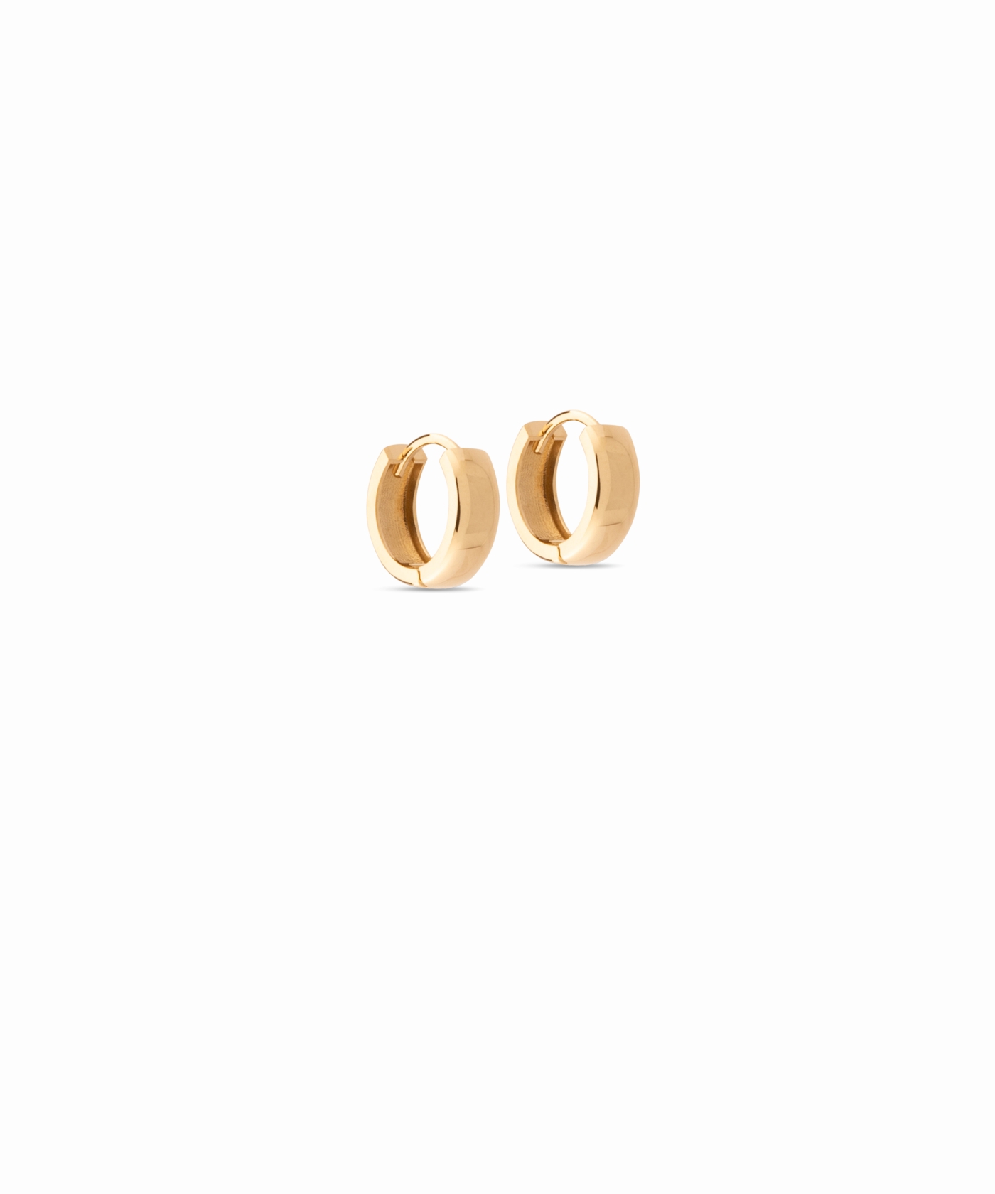 ELLE 14CT SOLID GOLD HOOP scaled
